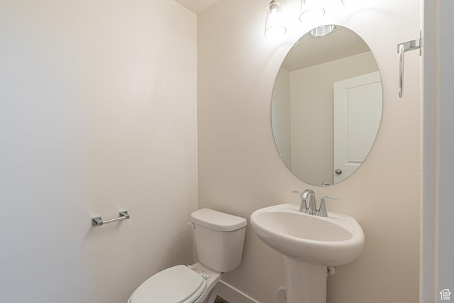 2214 S 1120 W Unit 67, Nibley, UT 84321 - half bath with toilet and baseboards
