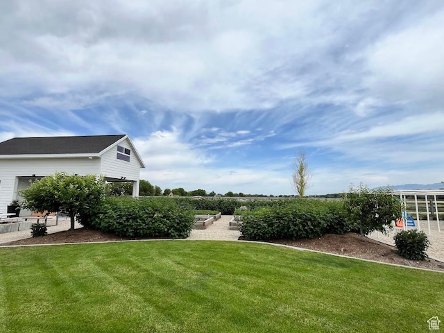 4053 W 3770 S, Wellsville, UT 84339 - view of grassy yard with an outbuilding