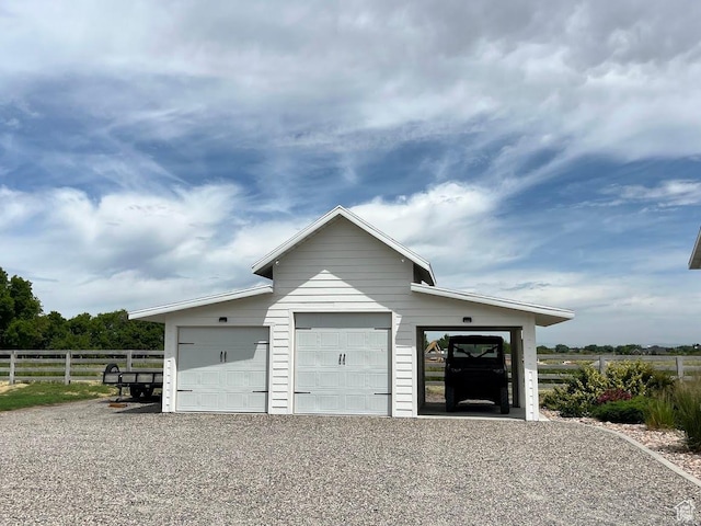 4053 W 3770 S, Wellsville, UT 84339 - view of garage
