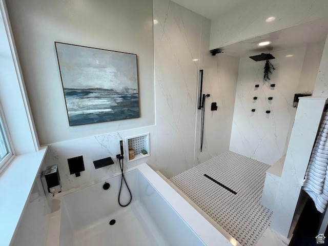 4053 W 3770 S, Wellsville, UT 84339 - full bath with a tub and a shower