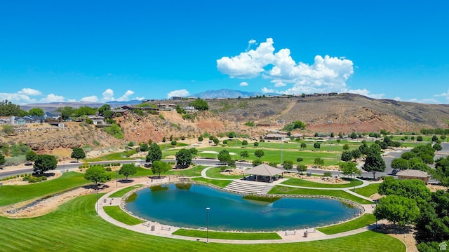 737 Carma Way, Washington, UT 84780 - view of community featuring a water and mountain view