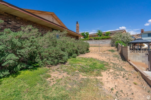 737 Carma Way, Washington, UT 84780 - view of yard with a gazebo