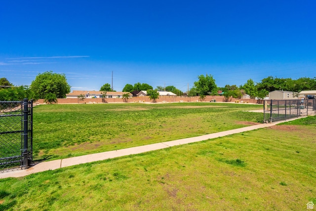 737 Carma Way, Washington, UT 84780 - view of yard featuring a gate