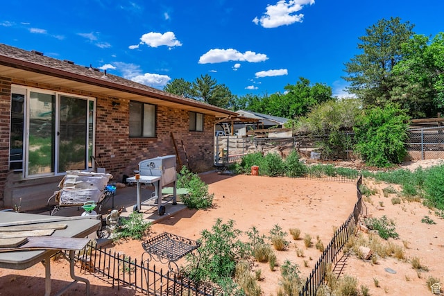 737 Carma Way, Washington, UT 84780 - view of patio featuring grilling area