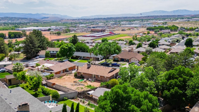 737 Carma Way, Washington, UT 84780 - aerial perspective of suburban area with a mountain backdrop