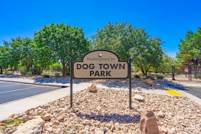737 Carma Way, Washington, UT 84780 - community sign with uncovered parking