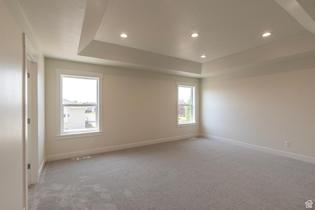 2281 S 1050 W Unit 97, Nibley, UT 84321 - empty room with carpet flooring, recessed lighting, and a raised ceiling