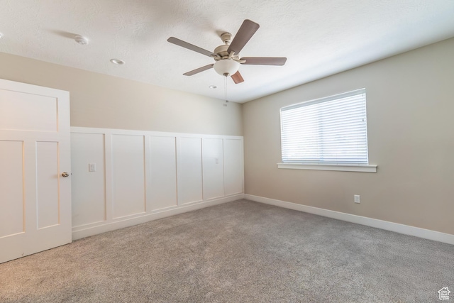 3867 N Chapman Dr, Eagle Mountain, UT 84005 - carpeted spare room featuring ceiling fan and a smoke detector