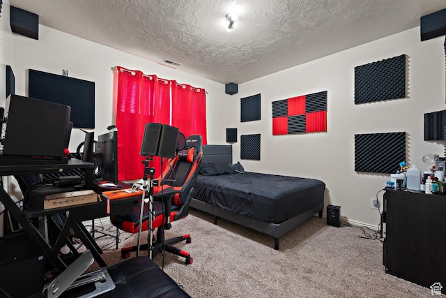 835 E 500 N, Spanish Fork, UT 84660 - bedroom featuring a textured ceiling and carpet floors