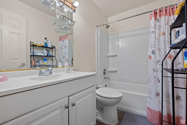 835 E 500 N, Spanish Fork, UT 84660 - full bathroom featuring vanity and shower / bathtub combination with curtain
