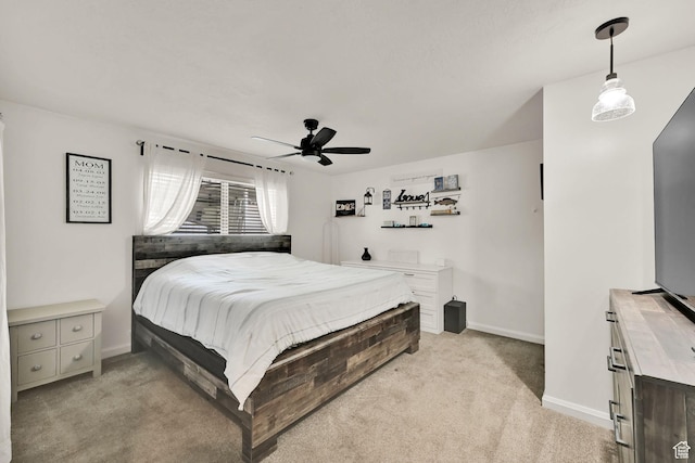 122 W 5300 S, Washington Terrace, UT 84405 - bedroom featuring light carpet and ceiling fan
