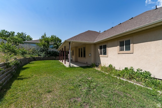 271 E Eagle Ridge Dr, North Salt Lake, UT 84054 - fenced backyard with a patio