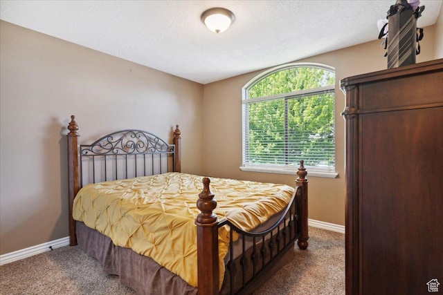 3146 N 750 W, Pleasant View, UT 84414 - carpeted bedroom with baseboards and a textured ceiling