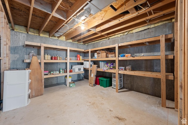 3712 N 250 E, Enoch, UT 84721 - view of unfinished below grade area