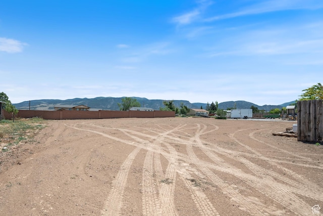 3712 N 250 E, Enoch, UT 84721 - view of yard featuring a mountain view