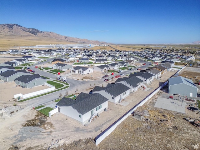 1170 W High Plains Dr Unit 609, Grantsville, UT 84029 - aerial perspective of suburban area featuring a mountainous background