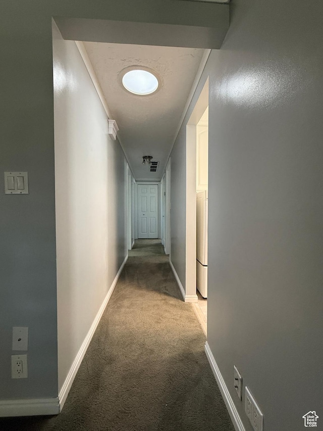 1885 S 50 W, Bountiful, UT 84010 - hallway featuring light colored carpet and baseboards