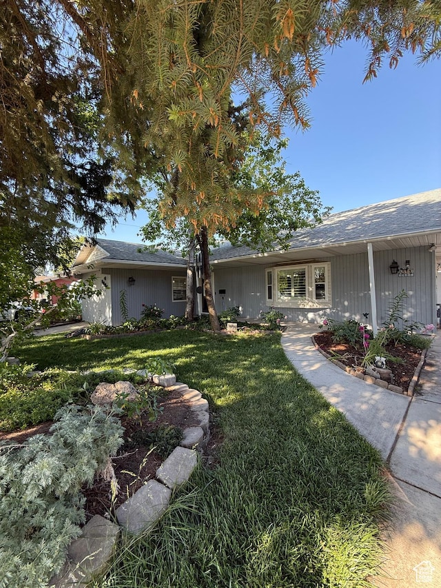 1885 S 50 W, Bountiful, UT 84010 - ranch-style home with a front yard