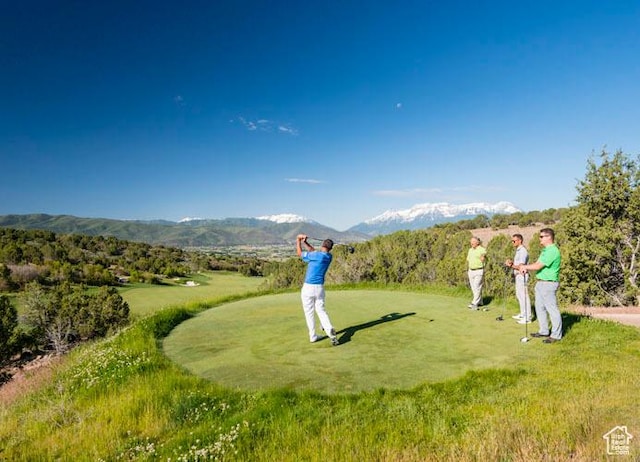 330 N Haystack Mountain Dr, Heber City, UT 84032 - surrounding community with a mountain view