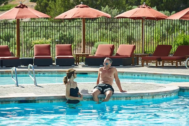 330 N Haystack Mountain Dr, Heber City, UT 84032 - view of community pool