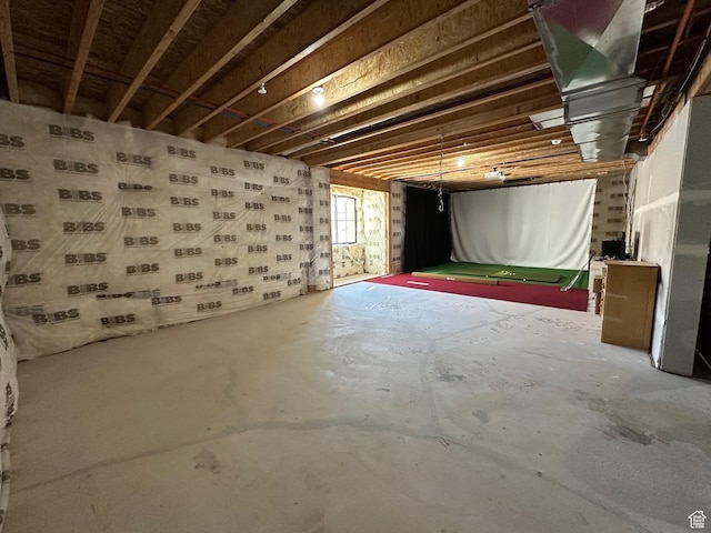 330 N Haystack Mountain Dr, Heber City, UT 84032 - basement featuring billiards table