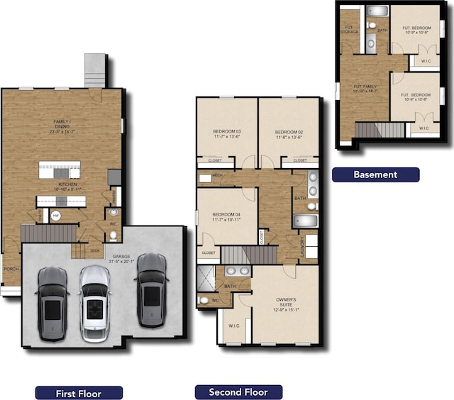2362 E Woodbury Ln Unit 548, Eagle Mountain, UT 84005 - view of property floor plan