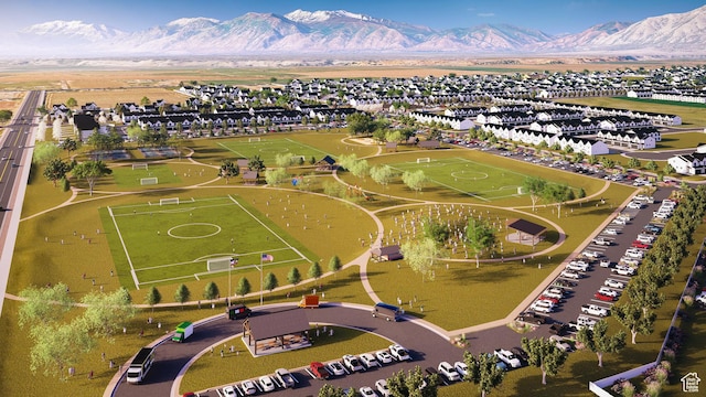 1587 E 820 N Unit 108, Salem, UT 84653 - drone / aerial view of a mountain backdrop