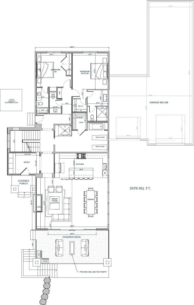 703 S Coyote Tracks Cir, Garden City, UT 84028 - view of room layout