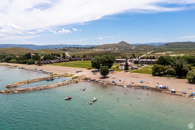 2176 S Bear Blvd # 421, Garden City, UT 84028 - aerial view of a water and mountain view
