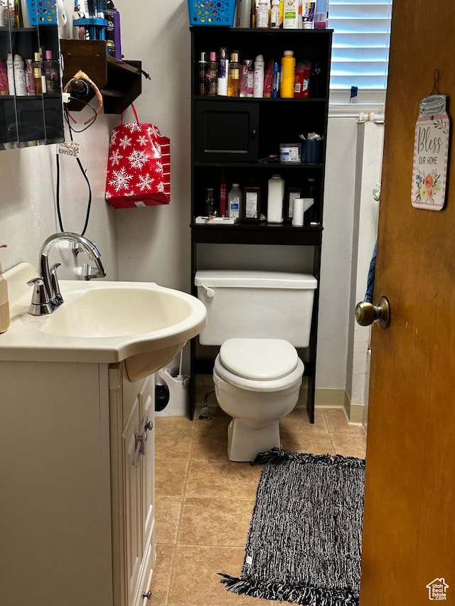 59 S S 400 E, American Fork, UT 84003 - bathroom with vanity and tile patterned floors