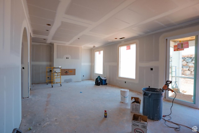 4783 W 2020 S, Hurricane, UT 84737 - misc room with arched walkways