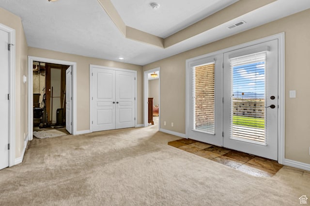 285 E Brayden Way, Draper, UT 84020 - unfurnished bedroom with carpet, access to exterior, and ensuite bath
