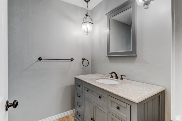 4831 E Emigration Canyon Rd, Salt Lake City, UT 84108 - bathroom featuring vanity and baseboards