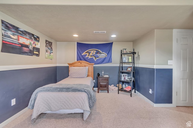 5149 W Rendezvous, Mountain Green, UT 84050 - bedroom with carpet and recessed lighting