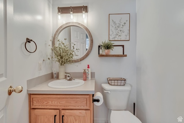 5149 W Rendezvous, Mountain Green, UT 84050 - bathroom featuring toilet and vanity