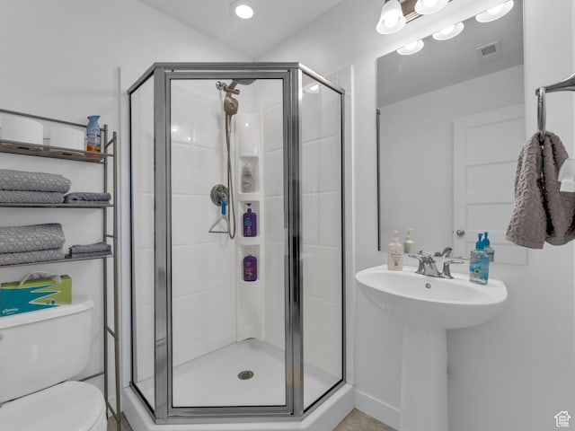5251 W Linley Ct, Herriman, UT 84096 - full bath featuring toilet and a shower stall