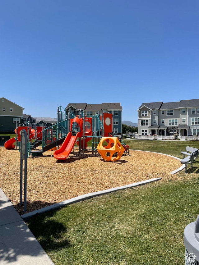 5251 W Linley Ct, Herriman, UT 84096 - communal playground featuring a lawn