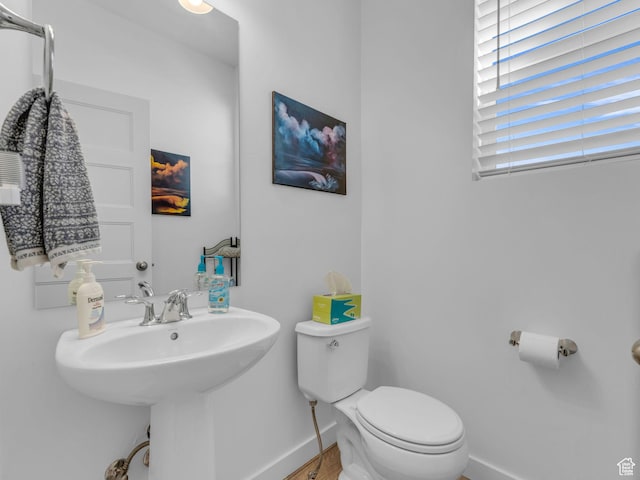5251 W Linley Ct, Herriman, UT 84096 - bathroom featuring baseboards and wood finished floors