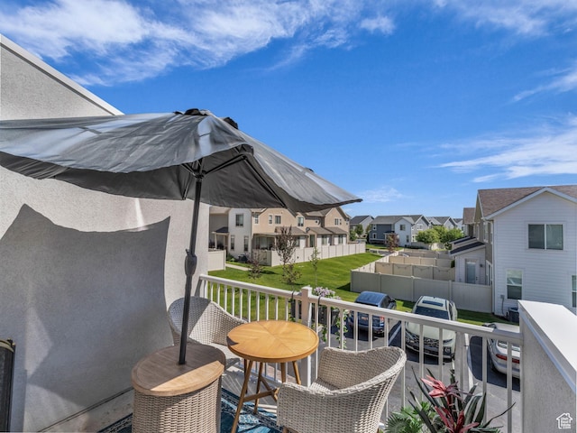 5251 W Linley Ct, Herriman, UT 84096 - balcony with a residential view