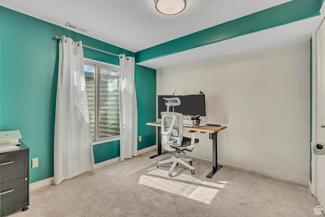 9209 N Prairie Dunes Way, Eagle Mountain, UT 84005 - home office featuring carpet floors and baseboards
