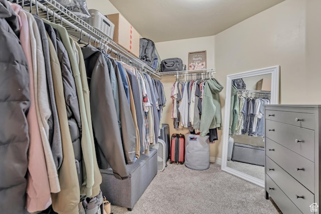 9209 N Prairie Dunes Way, Eagle Mountain, UT 84005 - walk in closet with carpet flooring