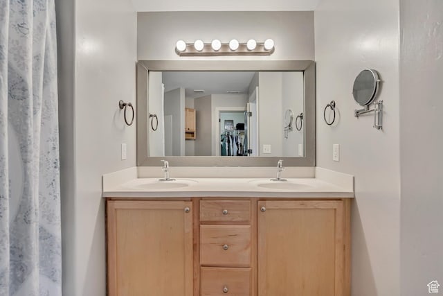 9209 N Prairie Dunes Way, Eagle Mountain, UT 84005 - bathroom featuring double vanity