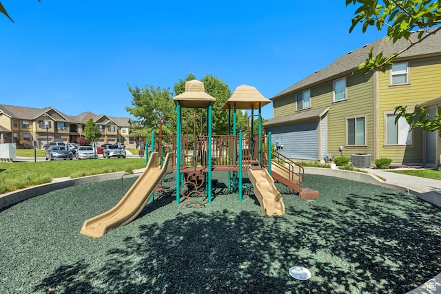 9209 N Prairie Dunes Way, Eagle Mountain, UT 84005 - communal playground with a residential view