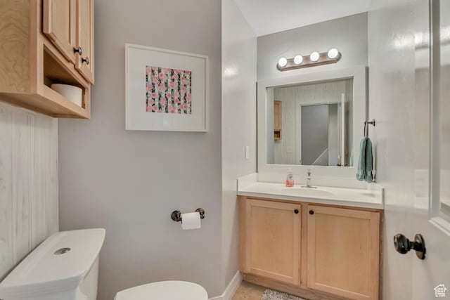 9209 N Prairie Dunes Way, Eagle Mountain, UT 84005 - bathroom featuring toilet and vanity