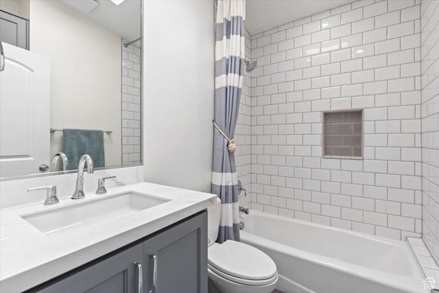 1543 E Spring Run Dr, Salt Lake City, UT 84117 - full bathroom featuring vanity and shower / bath combo