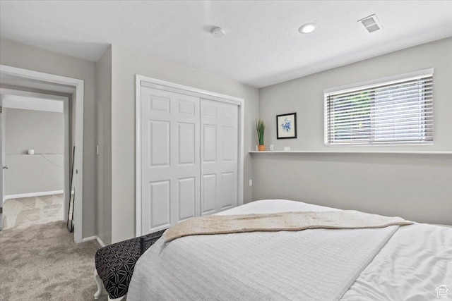 1543 E Spring Run Dr, Salt Lake City, UT 84117 - carpeted bedroom featuring a closet and baseboards