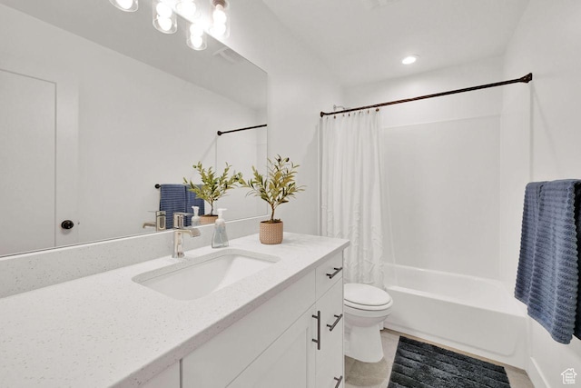 1281 16th St Unit 1281, Ogden, UT 84404 - full bath featuring vanity, shower / bath combo, and tile patterned flooring
