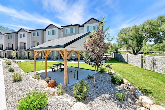 1281 16th St Unit 1281, Ogden, UT 84404 - view of home's community featuring a gazebo and a residential view