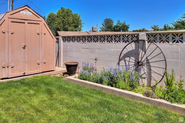 466 W Wingate Ave, Moab, UT 84532 - fenced backyard with a storage shed