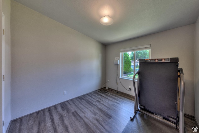 466 W Wingate Ave, Moab, UT 84532 - exercise area with wood finished floors